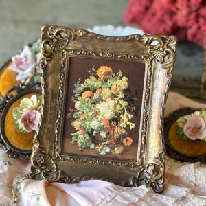 Vintage Turner Floral Art Print - Etsy