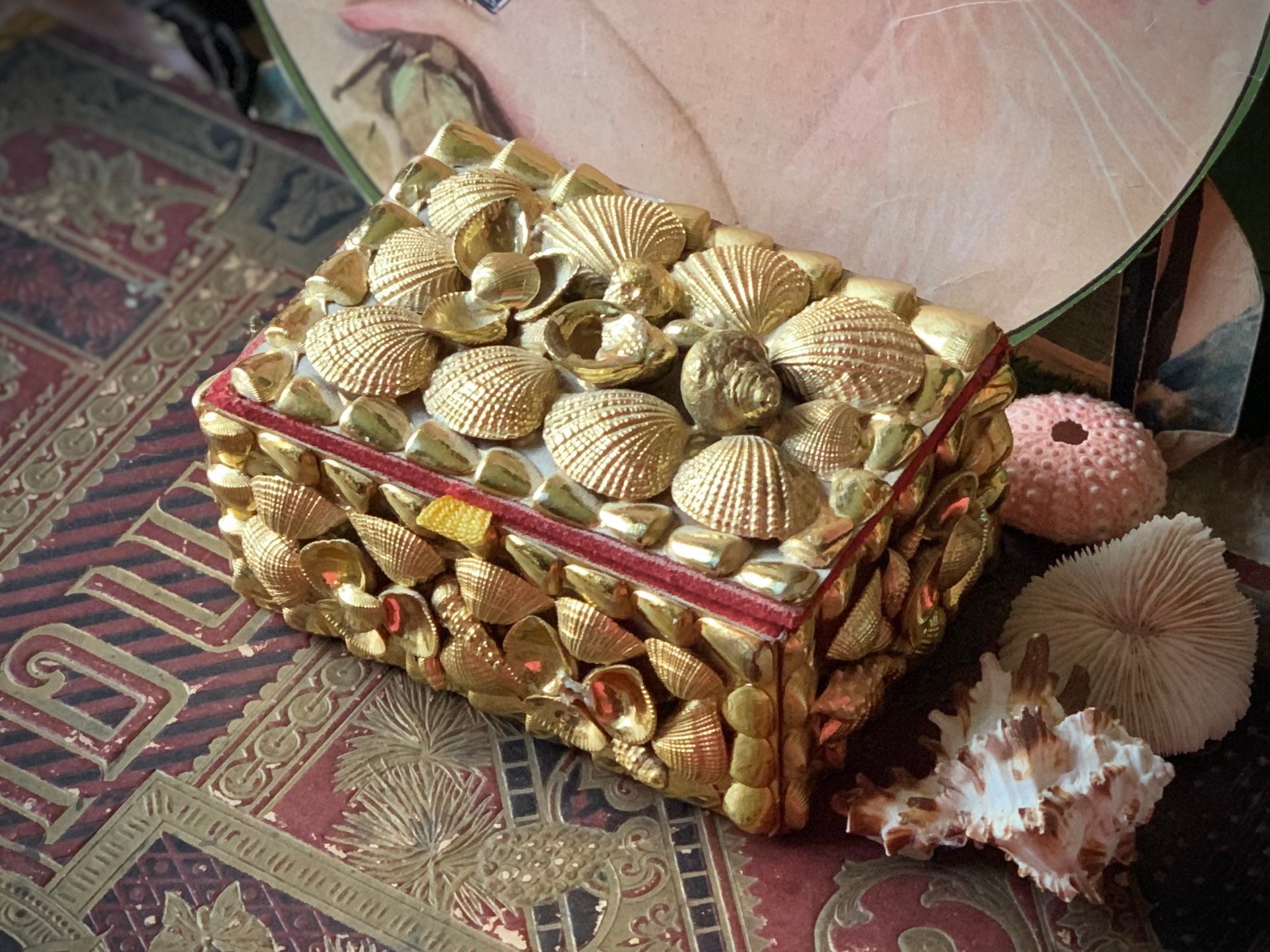 Cordelia Shell Jewellery Box Small