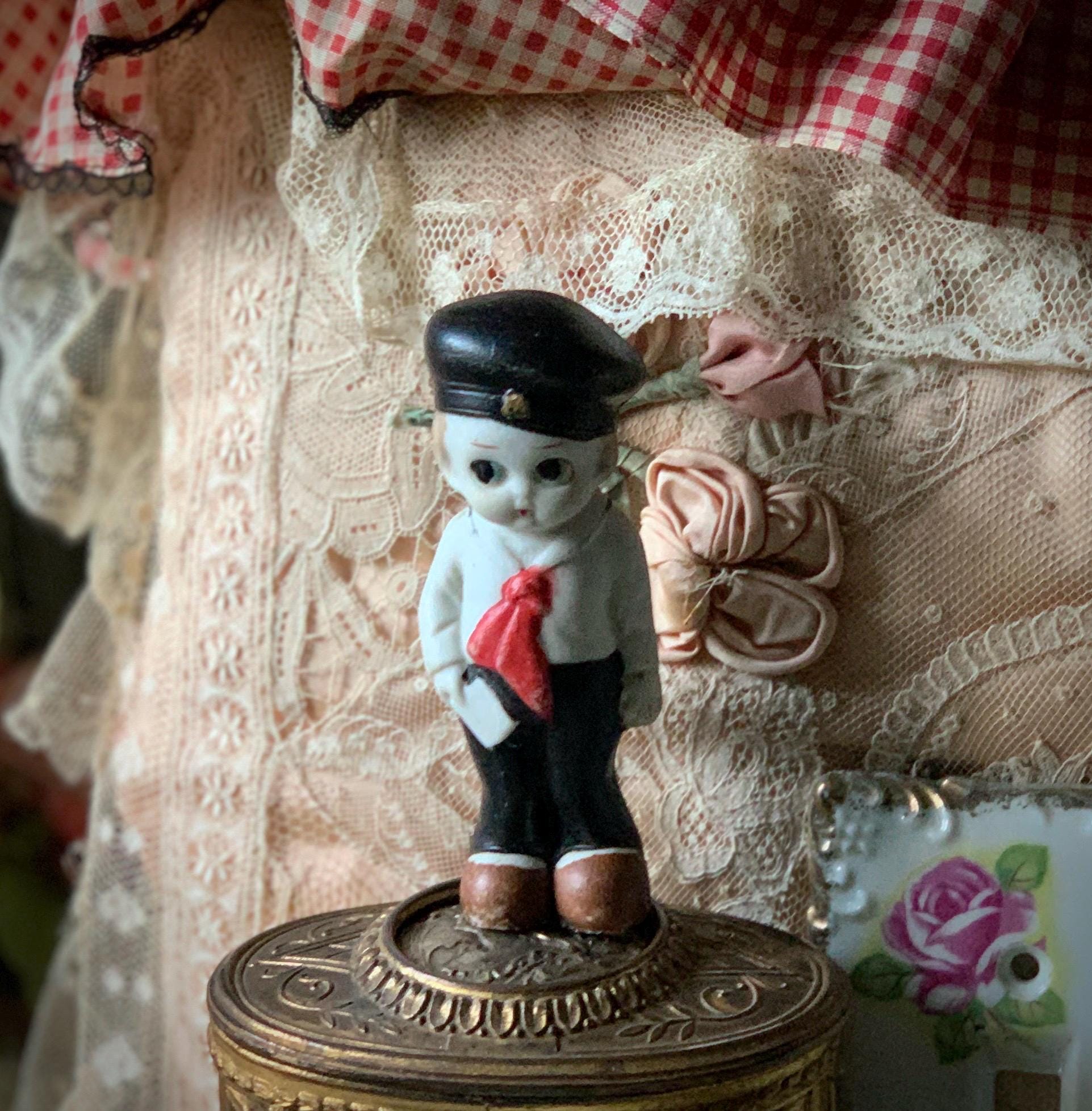 ビスクドール/ポーセリンドール/“Papa's Little Sailor” Vintage