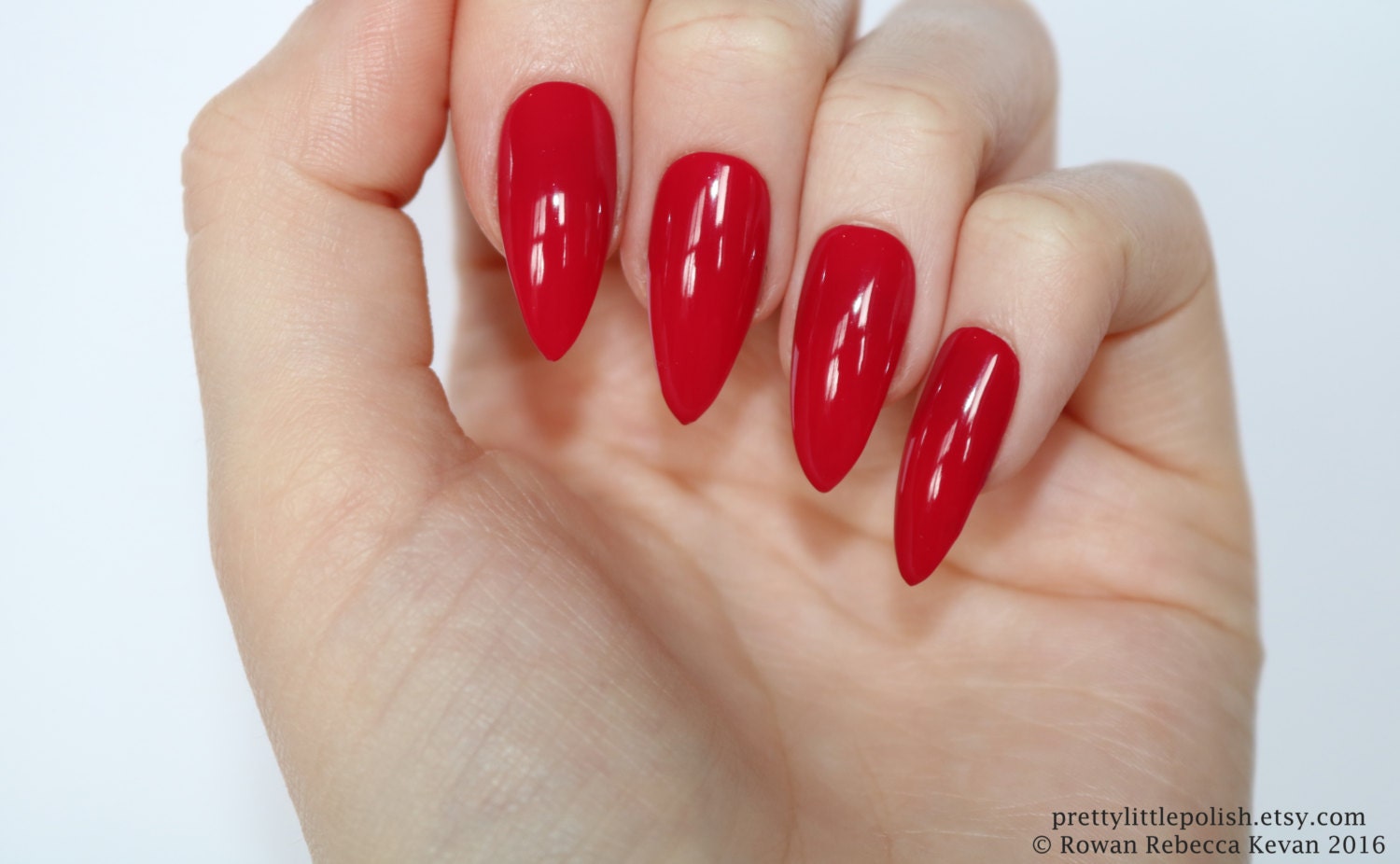 Red Stiletto Nails: 35+ Ideas for a Bold and Edgy Look - wide 11