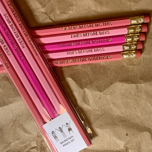 Gal pal, BFF, Best Friend gift Pencil Set