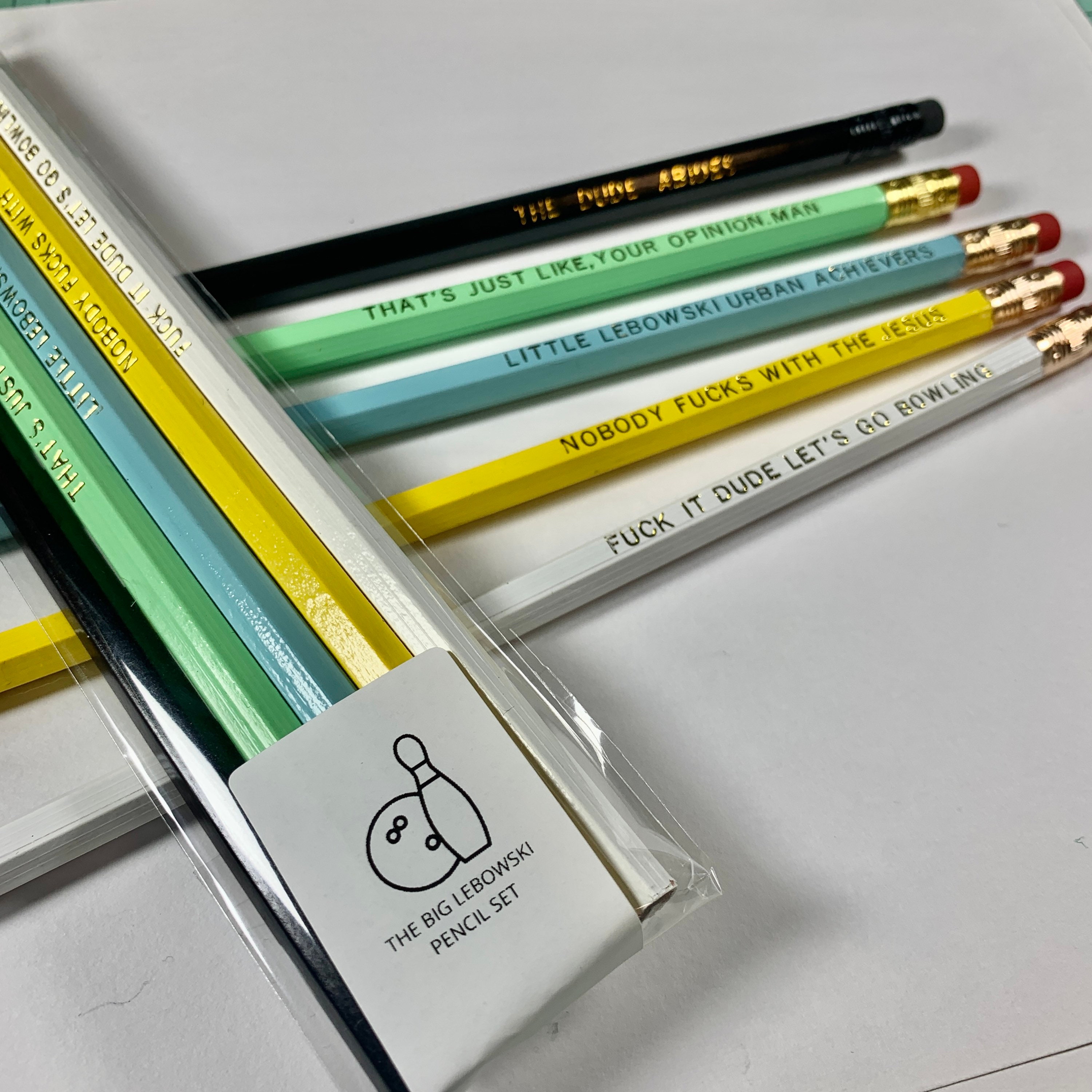 The Big Lebowski Pencil Set