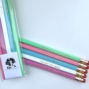 Drag Race Pencil Set