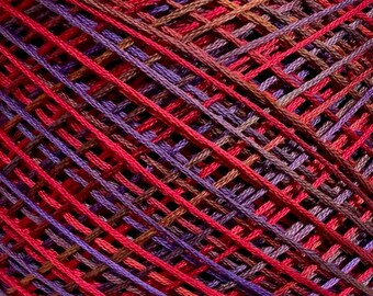 Hand dyed cotton embroidery floss, moulinè  cotton ,  stranded cotton floss, embroidery thread / 10 meters /single skein/SC22