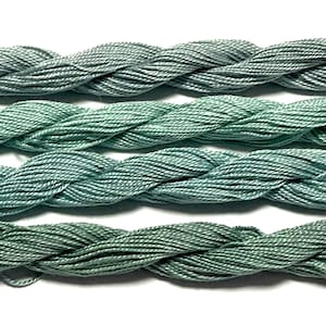 Choose Your Color / Hand dyed Fine Twist Mulberry Silk threads