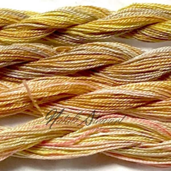 Choose Colour - Twist Mulberry Silk Embroidery Single Skein 30 Metres Hand Dyed in Variegated Colors