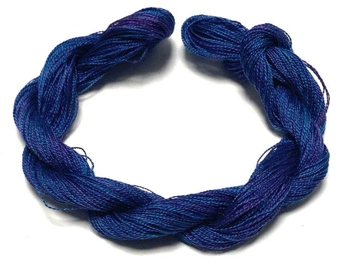 Hand Dyed Embroidery Threads Fibre by Natali by yarnandfibre