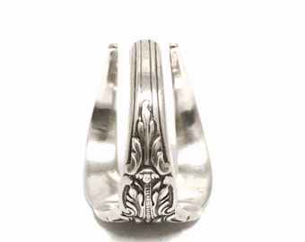 Sterling Silver Fork Ring circa 1931 - Silverware Jewelry - Fork Jewelry