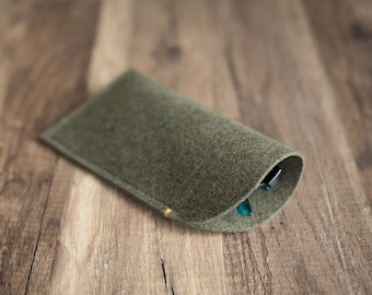Handgefertigte Filz-Brillenhülle - Schütze Deine Sonnenbrille mit Stil