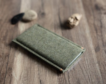 ViWoods AiPaper Reader Protective Sleeve, Olive Green Felt