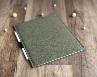 Surface Pro Laptop Case Cover Sleeve, Olive Green Felt