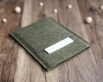Kindle Sleeve - Voyage, Paperwhite, Oasis, Fire cover sleeve with pocket for notes