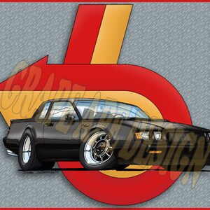 Buick Grand National, T Type or Regal print   Make it look like your car