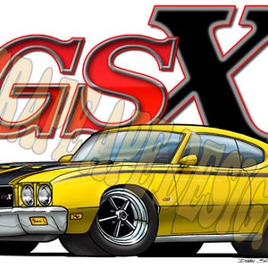 Buick Skylark GS or GSX print   Make it look like your car