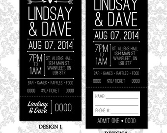 stag tickets etsy
