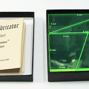Rompecabezas del fabricante de materia / Ilusión alucinante, regalo de matemáticas y ciencias, rompecabezas educativo de paradoja geométrica