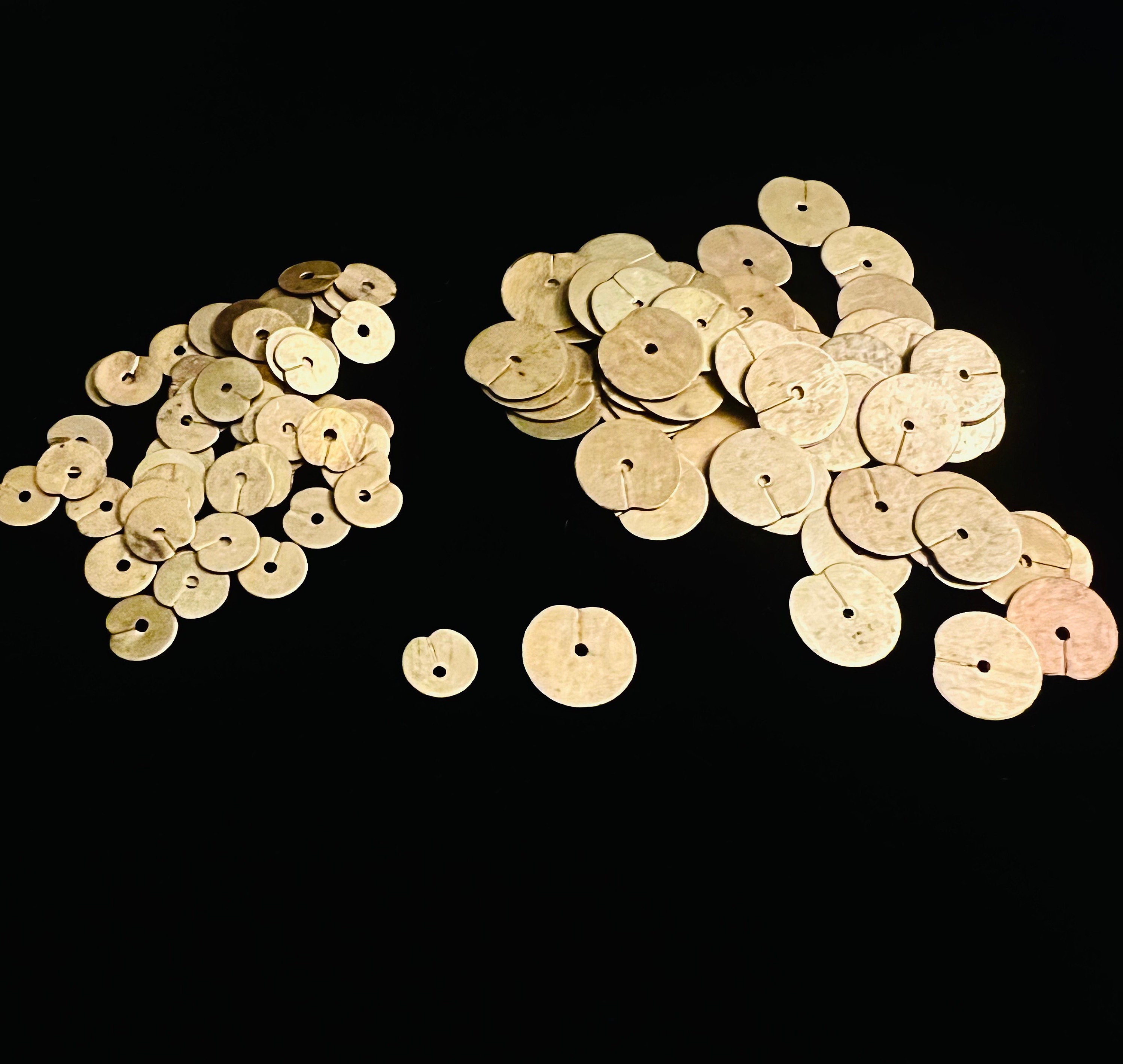 Spangles Metal Sequins (Brass or German Silver) for Historical…