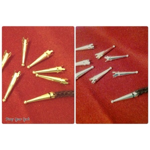 10 Aglets (for medieval/renaissance/SCA lacing points & LARP/cosplay crafts) - Style C