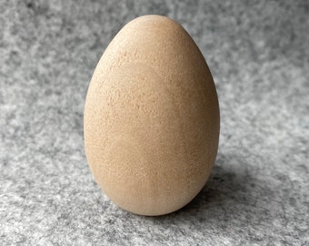 Darning Egg - wooden egg for garment mending and repairing