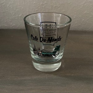 Cafe Du Monde, verre à liqueur de la Nouvelle-Orléans