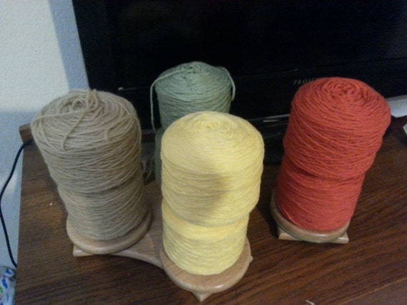 So excited I got a yarn spinner for Christmas so I can make yarn