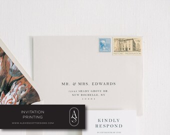 Invitation Printing Services: Custom Invites with FREE Envelopes