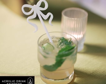 Acryl Bogen Drink Rührer: Hochzeit Cocktail Party Dekor