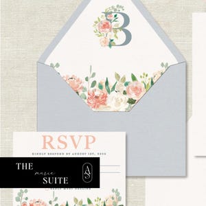 Marie Semi-Custom Invitation Suite | Wedding Invitations | Customizable Invitation Suite | Custom Wedding Invitation | Wedding Envelopes