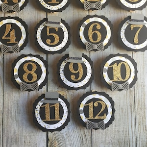 Mr. ONE-derful Photo Clips - First Year Photo Clips - 1st Year Photo Banner - Mr. Onederful Birthday - Birthday Photo Clips, N-1 year