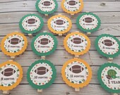 Football Photo Clips -Football First Birthday-First Year Banner-Custom Colors-Sports 1st Birthday-1st Year Photo Clips -Monthly Photo Banner Il_170x135