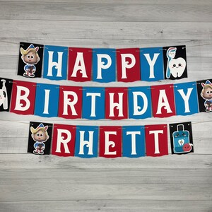 Spell Rhett Dentist Elf Banner - Hermey the Misfit Elf - Christmas Elf Banner ...