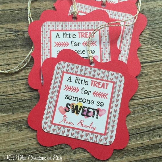Valentine Favor Tags - Valentine Favors - Classroom Exchange - Valentine's Day Party - Candy Bag Favor Tags - Valentine's Day Exchange Tags Il_570xn
