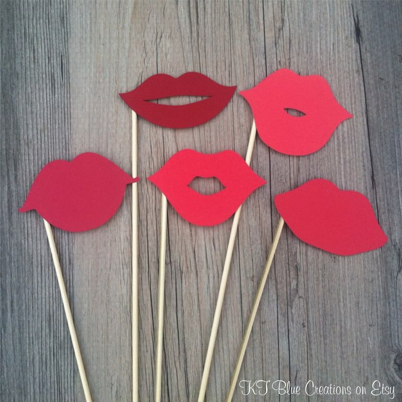 Patrick/'s Day Props Mustache /& Lips Photo Props St Holiday Photo Props Christmas Photo Props Photo Booth Props Photobooth Props