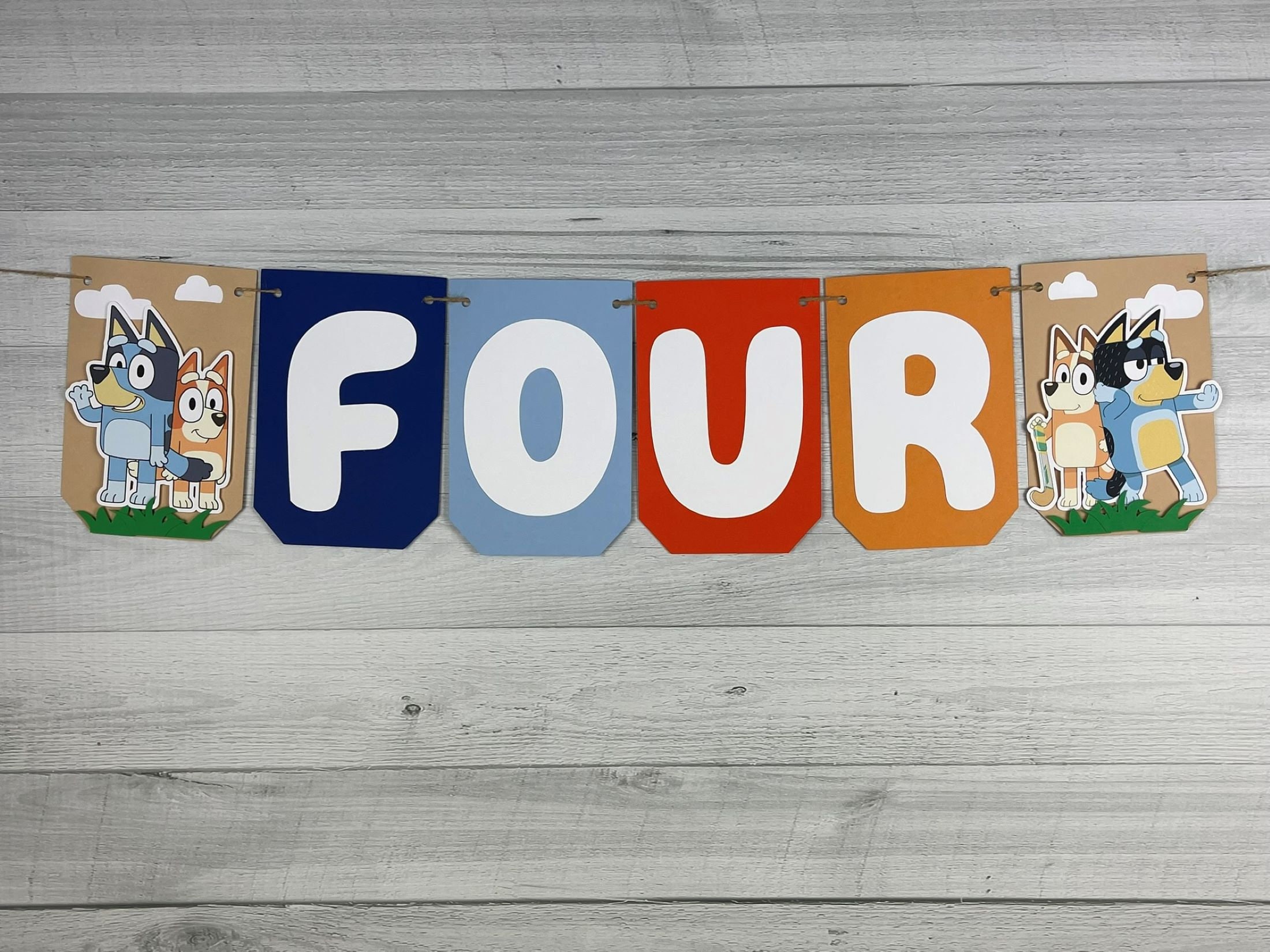 Any Age Blue Dog Banner