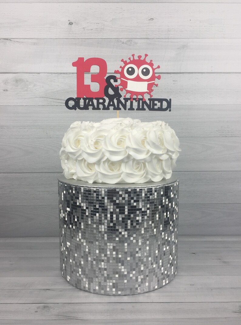 Download Quarantine Cake Topper Birthday Cake Topper Quarantine | Etsy