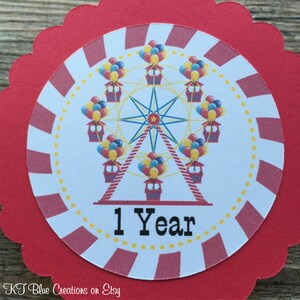 CARNIVAL Photo Clips First Year Banner Circus Birthday Carnival Birthday 1st Birthday Circus First Year Banner Circus Photo Clips image 5