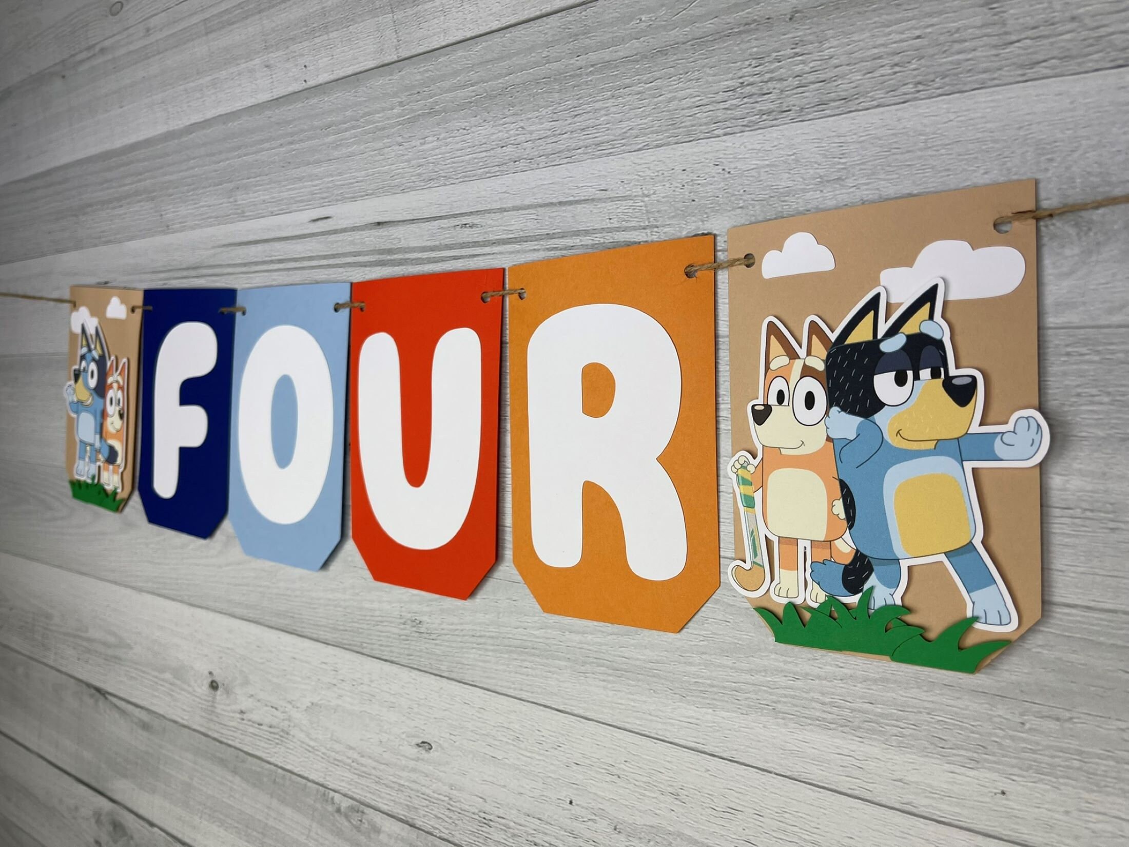 Any Age Blue Dog Banner
