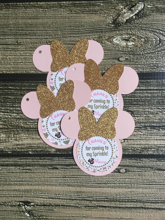 baby sprinkle favor tags