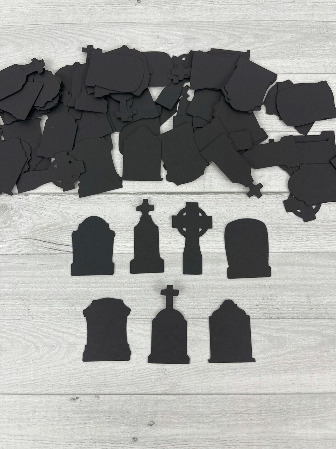 Tombstone Confetti Confettis Dhalloween Pierres Tombales Etsy France