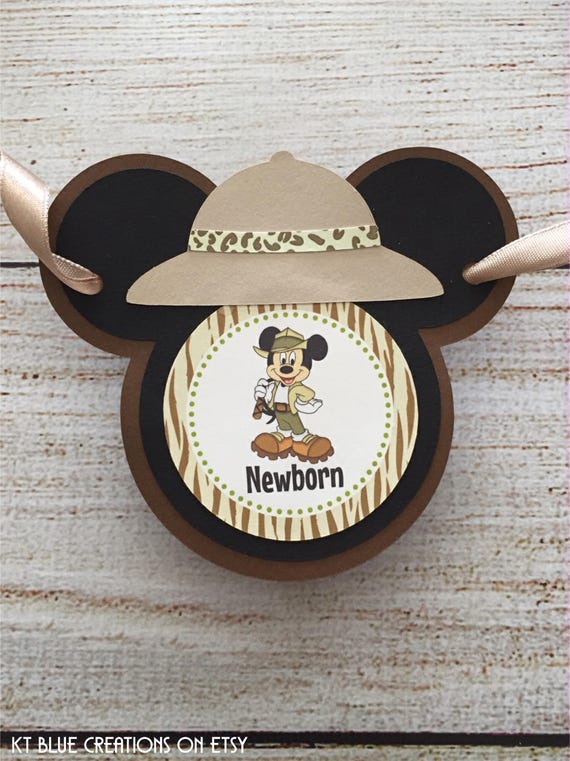 Mickey Safari First Year Banner - Mickey Safari Birthday - 1st Birthday - Safari Birthday Banner - First Year Photo Banner - Mickey Jungle Il_570xn