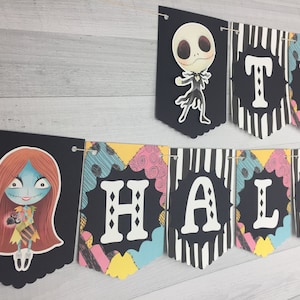 This Is Halloween Banner - Nightmare Banner - Christmas Nightmare Birthday - Halloween Banner - Cute Nightmare Birthday - Halloween Party
