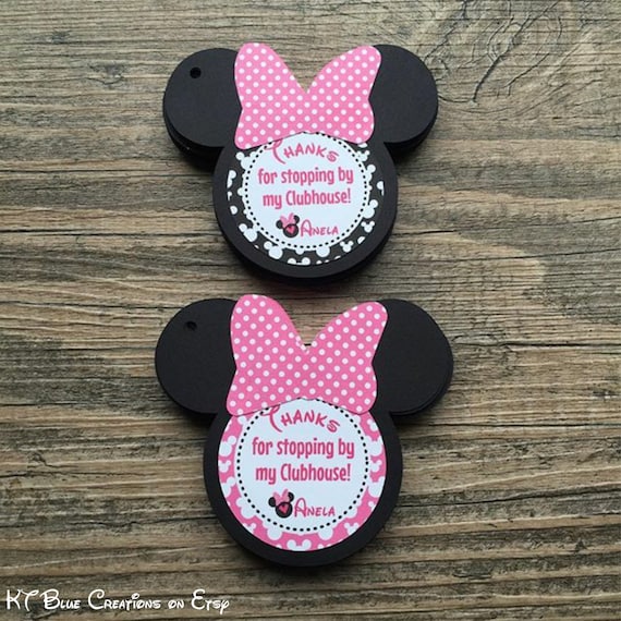 Thank You Mouse Gift Tags | Set of 6 Thank You Mouse Gift Tags | Set of 6