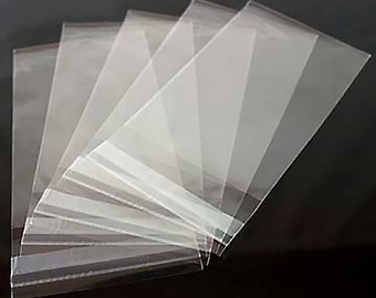 Clear Photo Bags and Matted Print Sleeves - Choice of 11 Different Sizes, Packs of 100