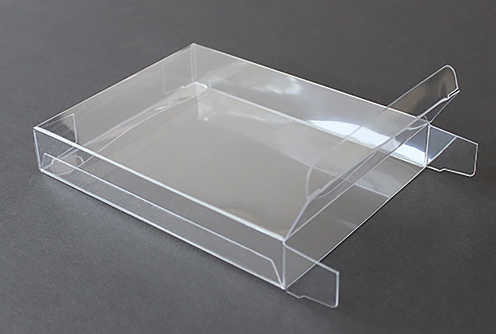 A6 Clear Plastic Notecard Boxes, Set of 25, 4-7/8" X 6-5/8" X 5/8" - Etsy