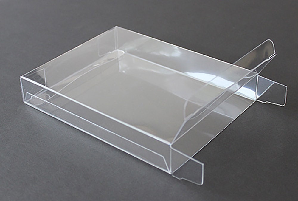 25 Crystal Clear Boxes 4 1/2 x 5/8 x 5 7/8 Inches for A2 Cards