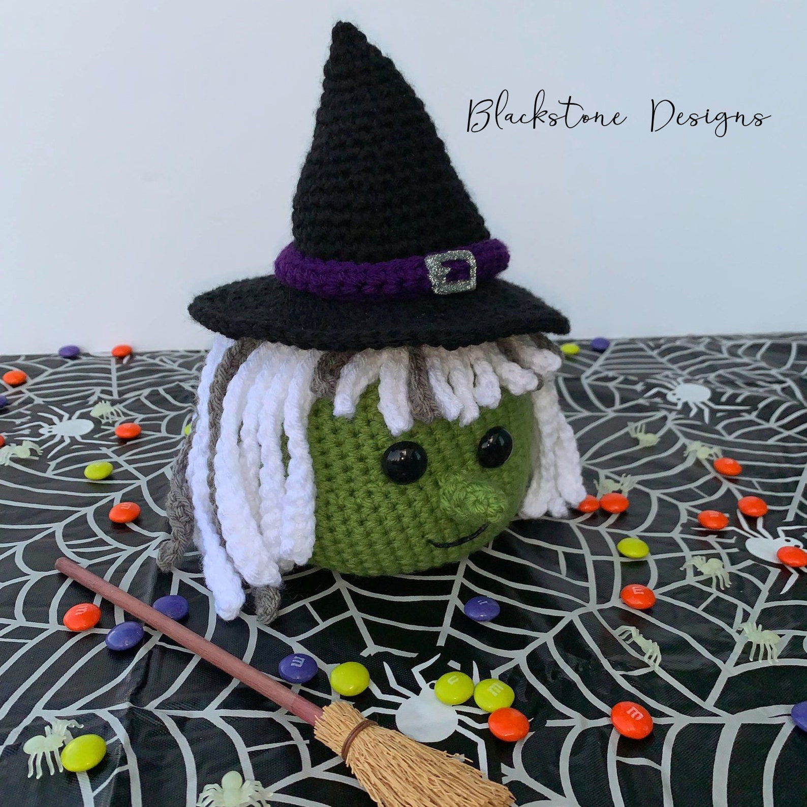 Witch Head Candy Dish PDF Crochet Pattern ONLY Crochet - Etsy