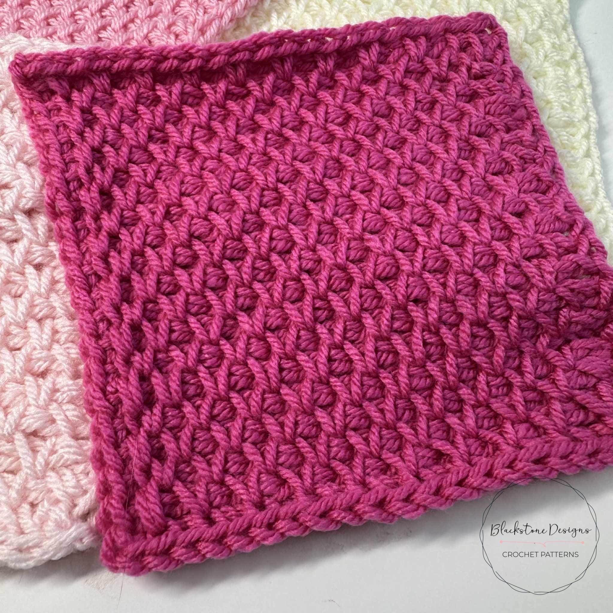 40 Crochet Techniques Patterns with Tunisian Scarves, Doilies, and Filet Designs 30 Crochet Pattern: Tunisian Smock Stitch Afghan Square
