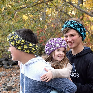 Crochet Earmuff Pattern, Star Struck Ear Warmer, Earwarmer, Headband, Headwrap - Women, Men, Teen/Child, Toddler/Baby - Winter Accessory