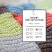 Printable Laundry Tags Crochet Care Tags Crochet Laundry Tags for Printable Laundry Tags Crochet Care Tags Crochet Laundry Tags for
