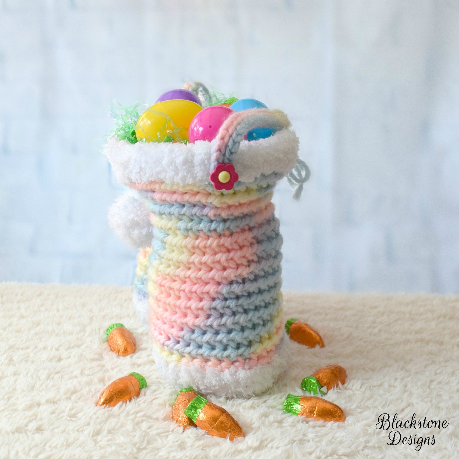 Funny Bunny Pants Gift Basket PDF crochet pattern ONLY Etsy